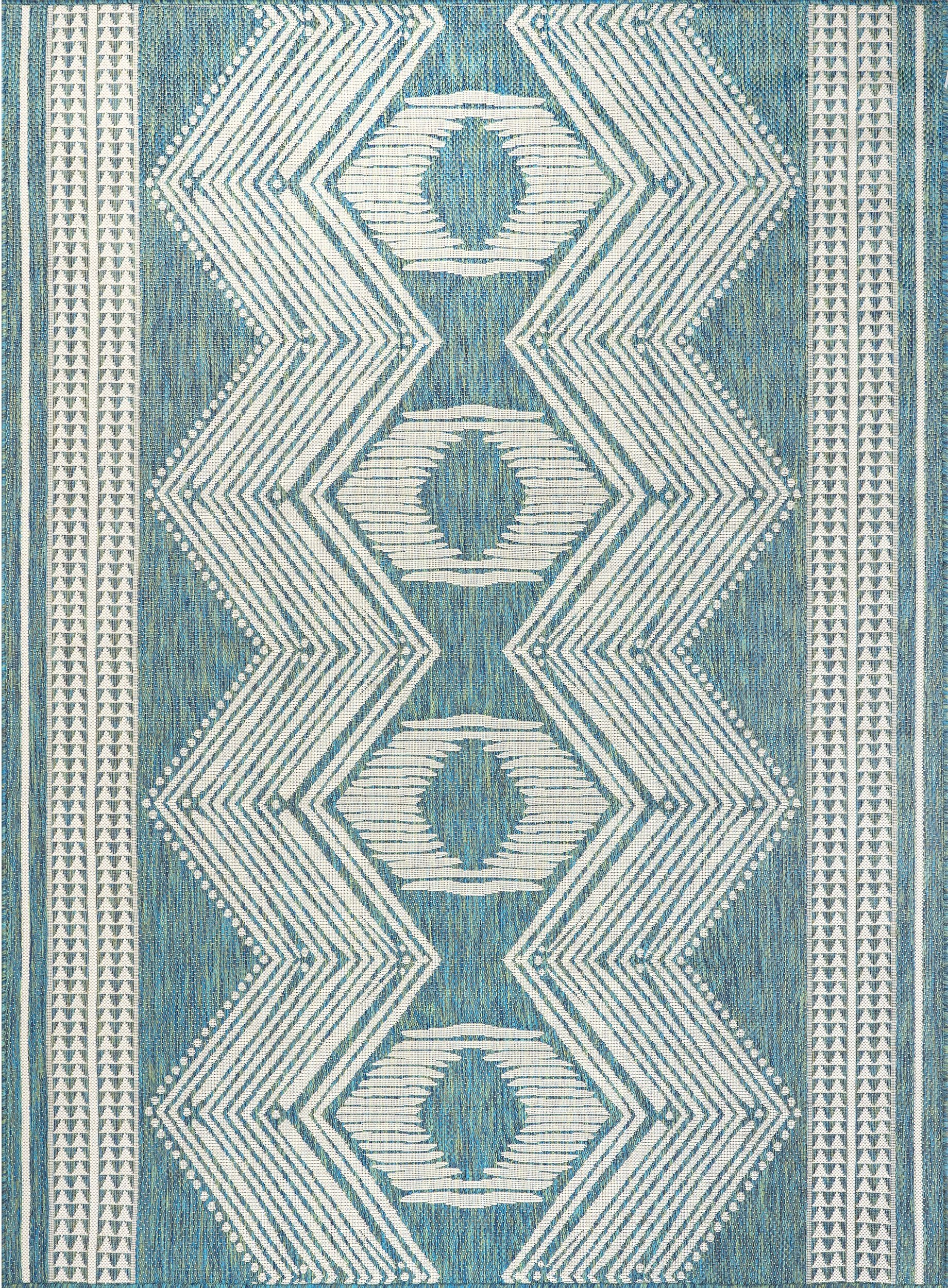 Nuloom Ranya Tribal Nra1766B Green Area Rug