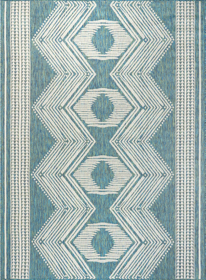 Nuloom Ranya Tribal Nra1766B Green Area Rug