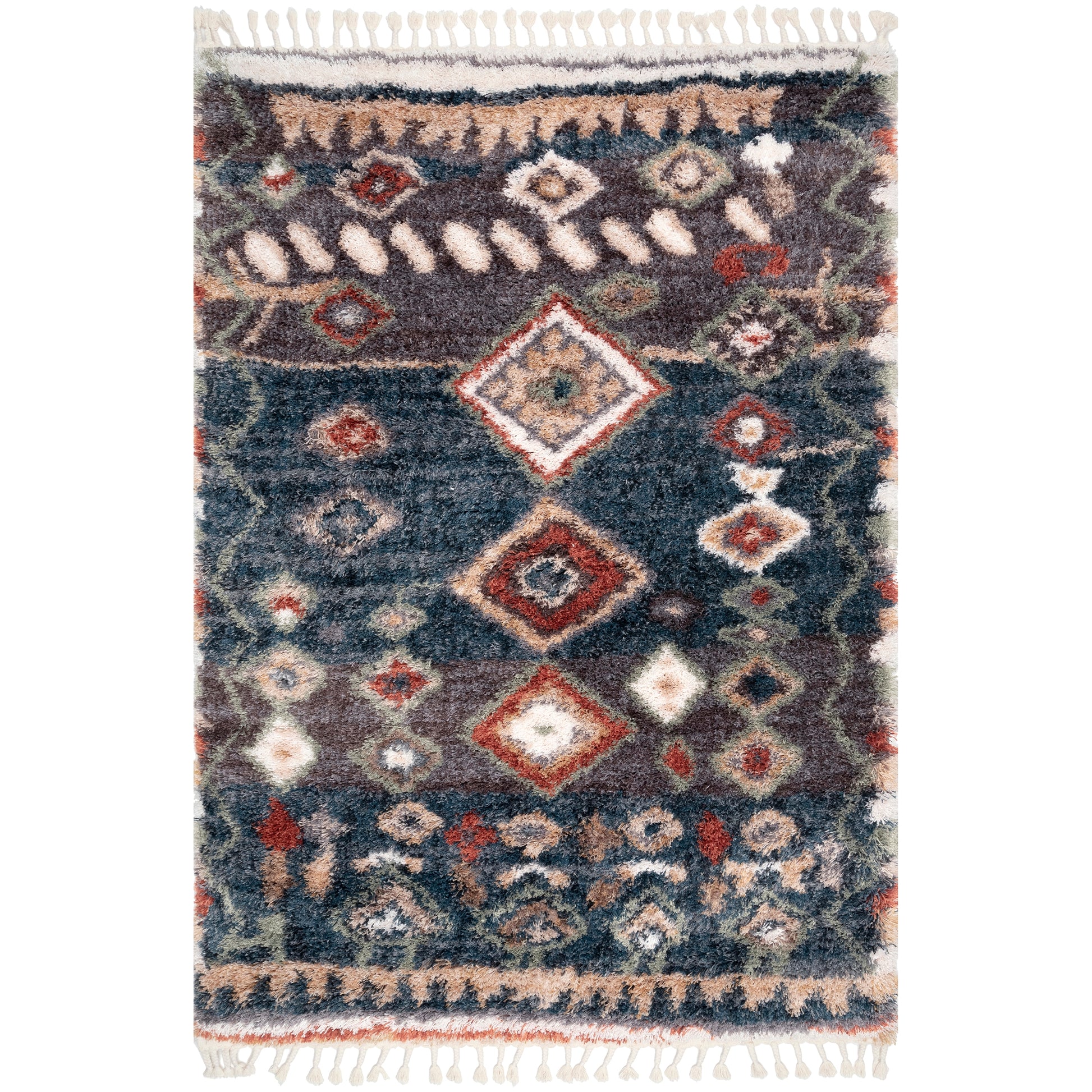 Nuloom Rosemarie Bohemian Nro2952A Blue Area Rug