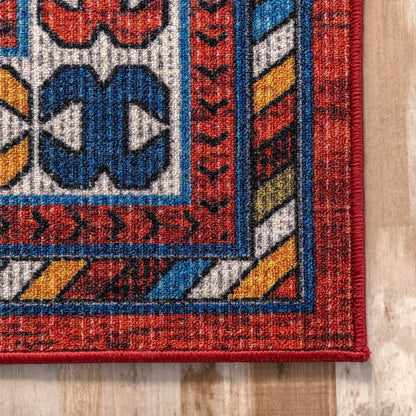 Nuloom Maya Tribal Motif Nma1656A Rust Area Rug