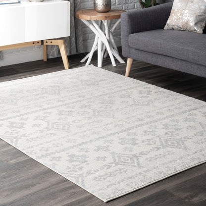 Nuloom Adamas Tribal Nad1751A Beige Area Rug