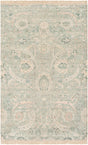 Surya Zainab Zai-2302 Sage, Dark Green, Lime, Pale Pink Rugs.