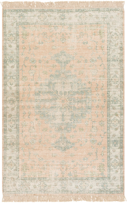 Surya Zainab Zai-2305 Camel, Cream, Sage, Dark Green Area Rug