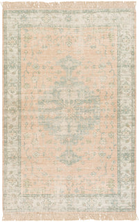 Surya Zainab Zai-2305 Camel, Cream, Sage, Dark Green Area Rug