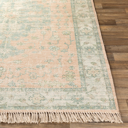 Surya Zainab Zai-2305 Camel, Cream, Sage, Dark Green Area Rug