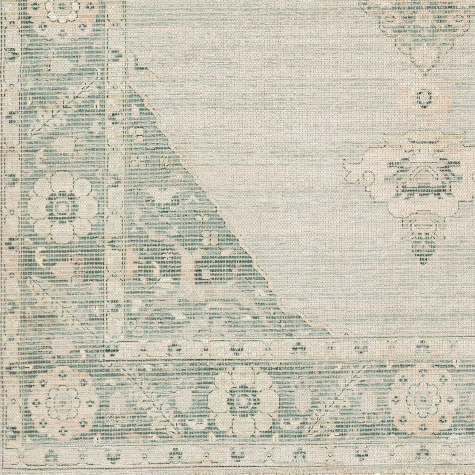 Surya Zainab Zai-2306 Sage, Dark Green, Lime, White Area Rug