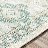 Surya Zainab Zai-2308 Sage, Dark Green, Lime, White Rugs.
