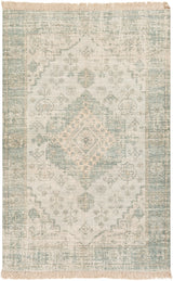 Surya Zainab Zai-2311 Sage, Dark Green, Lime, White Rugs.
