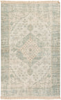 Surya Zainab Zai-2311 Sage, Dark Green, Lime, White Rugs.