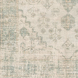 Surya Zainab Zai-2311 Sage, Dark Green, Lime, White Rugs.