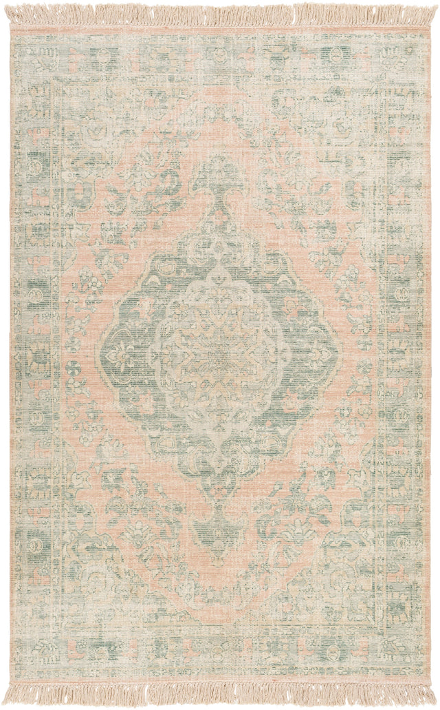 Surya Zainab Zai-2313 Sage, Dark Green, Lime, Camel Rugs.