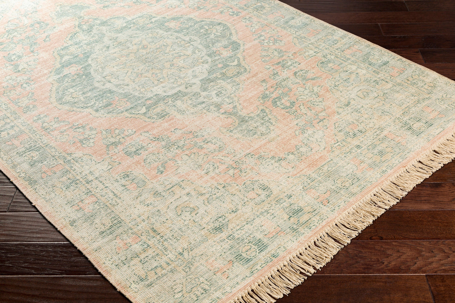 Surya Zainab Zai-2313 Sage, Dark Green, Lime, Camel Rugs.