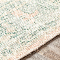 Surya Zainab Zai-2313 Sage, Dark Green, Lime, Camel Area Rug