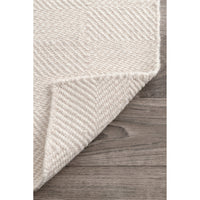 Nuloom Ago Hand Woven Nag2102B Cream Area Rug