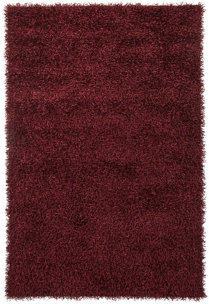 Chandra Zara zar14504 Black Shag Area Rug