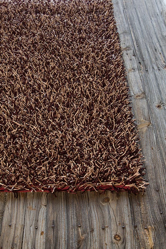 Chandra Zara zar14509 Brown Shag Area Rug