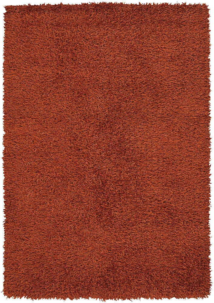 Chandra Zara zar14524 Orange Shag Area Rug