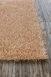 Chandra Zara zar14530 Beige Shag Area Rug