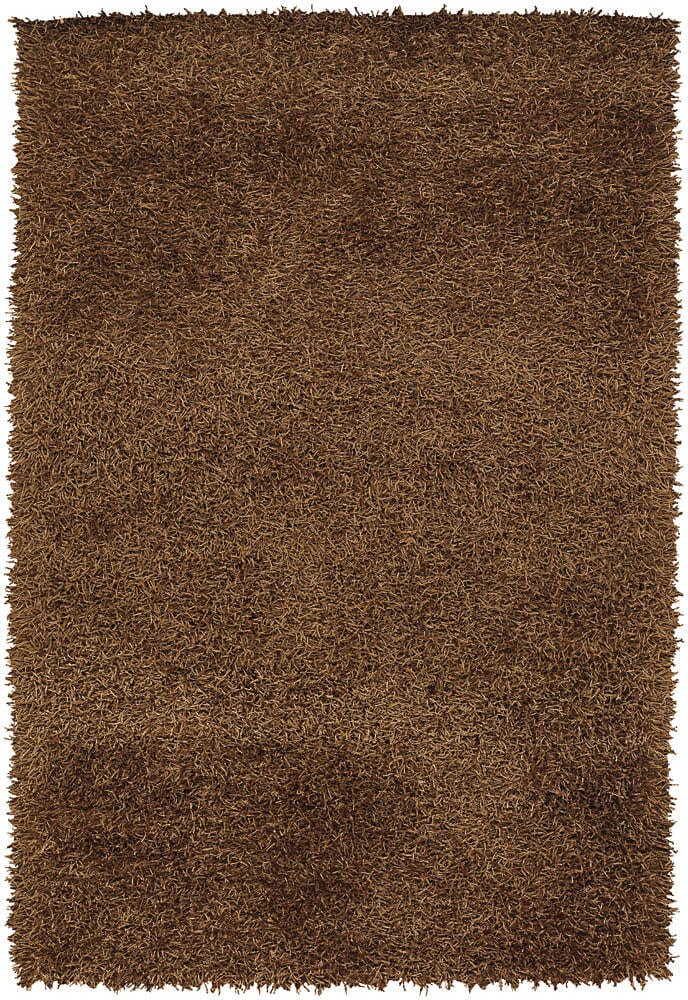 Chandra Zara zar14531 Brown Shag Area Rug