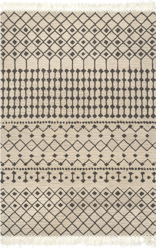 Nuloom Emmeline Trellis Nem2702A Beige Area Rug