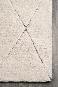 Nuloom Valentina Stucco Trellis Nva2058A Beige Area Rug