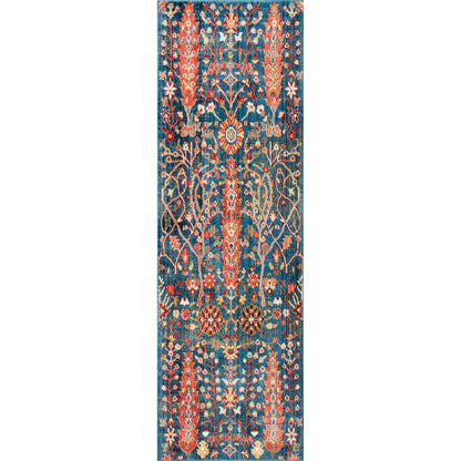 Nuloom Dasilva Tribal Nda2147A Blue Area Rug