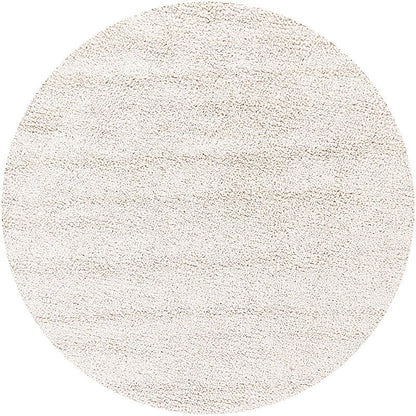 Chandra Zeal zea20600 White Shag Area Rug