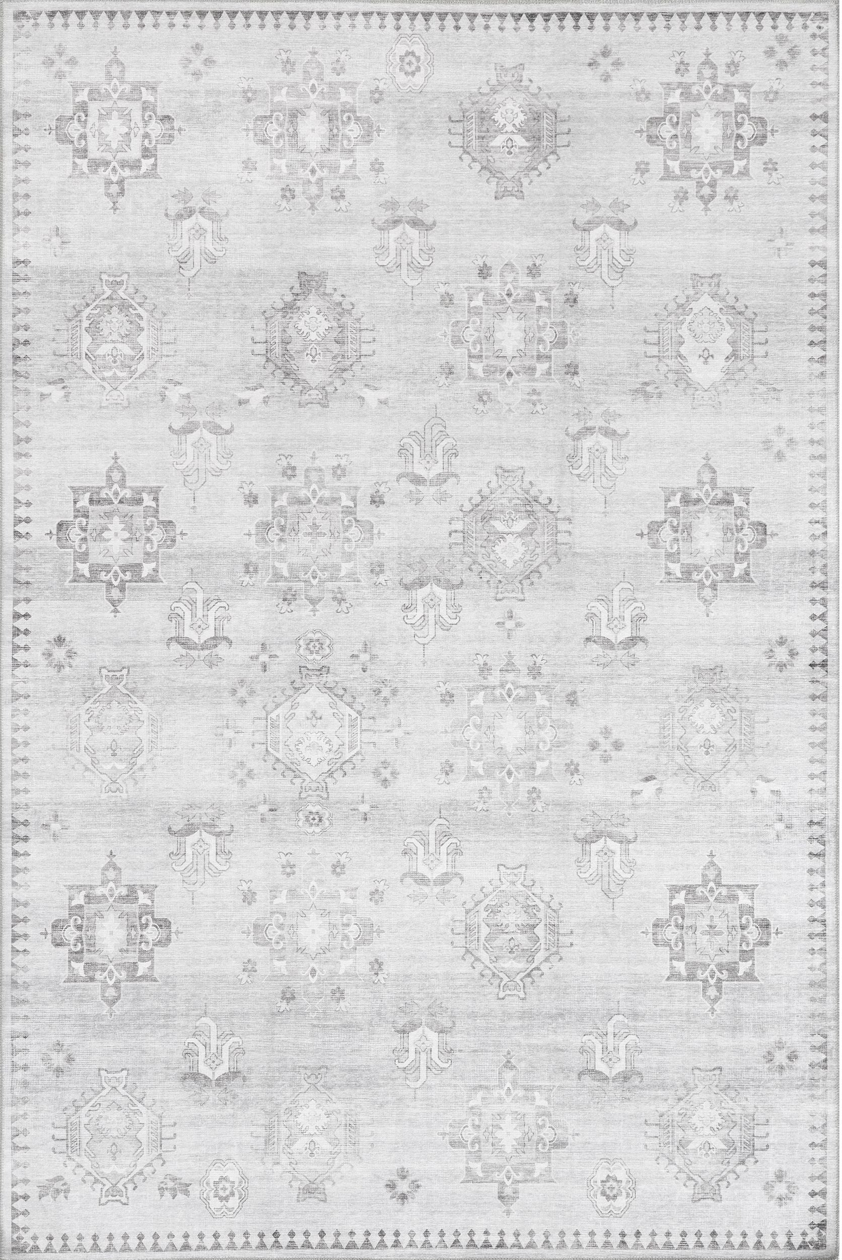 AreaRugs.com Wavaj Nwa1175C Light Gray Area Rug