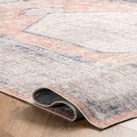 AreaRugs.com Wavaj Nwa1057B Peach Area Rug