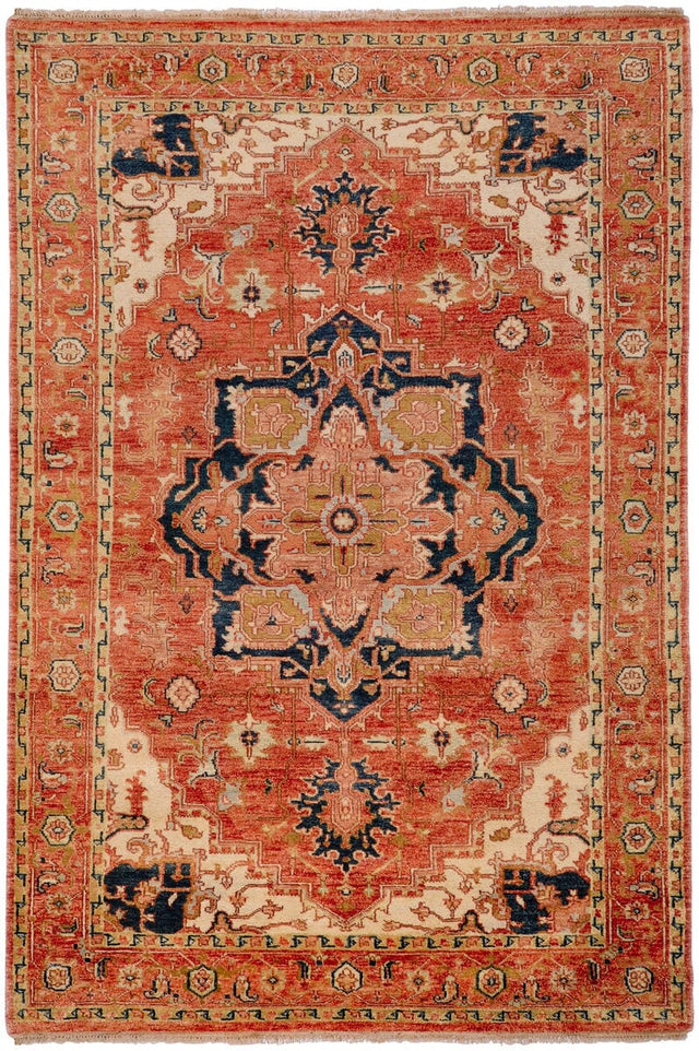 Surya Zeus zeu-7805 Rust / Beige / Peach / Gold Rugs.