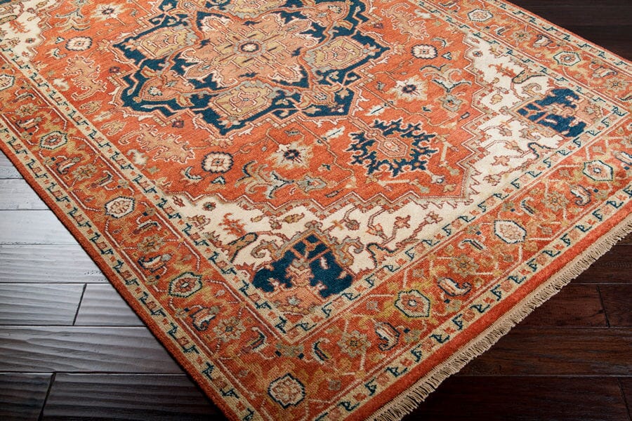 Surya Zeus zeu-7805 Rust / Beige / Peach / Gold Rugs.