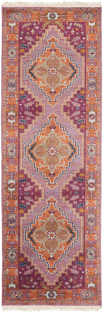 Surya Zeus Zeu-7820 Eggplant / Rust / Gold / Navy Rugs.