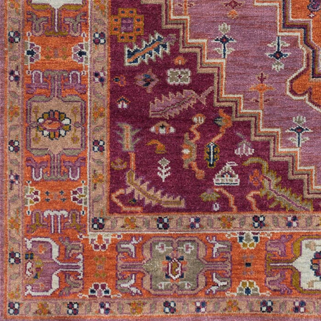 Surya Zeus Zeu-7820 Eggplant / Rust / Gold / Navy Rugs.