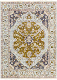 Surya Zeus Zeu-7823 Slate / Charcoal / Olive / Taupe Vintage / Distressed Area Rug