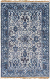 Surya Zeus Zeu-7828 Ivory, Navy, Charcoal, Black Rugs.