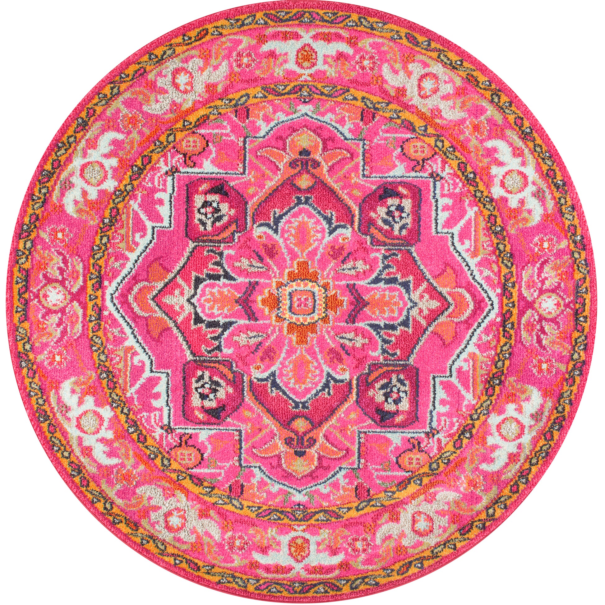 Nuloom Vintage Mackenzie Nvi2239C Violet Pink Area Rug