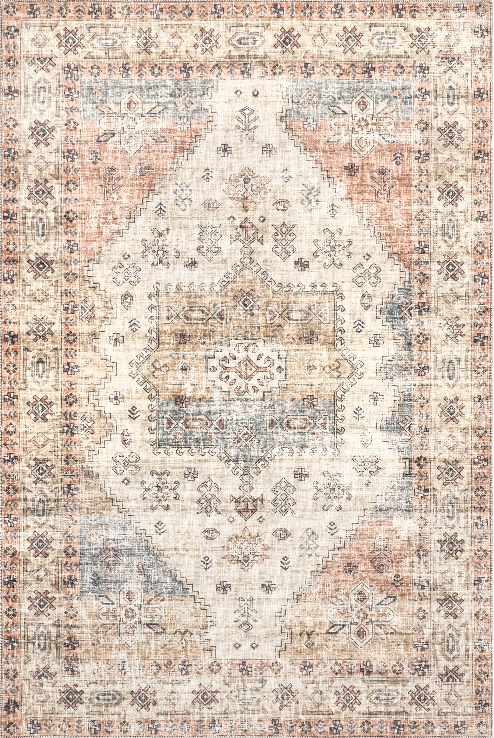 AreaRugs.com Wavaj Nwa1067B Multi Area Rug