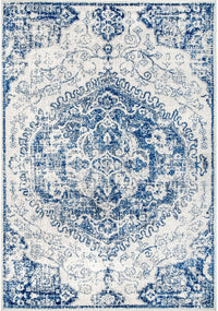 Nuloom Vintage Maranda Nvi3149B Blue Area Rug