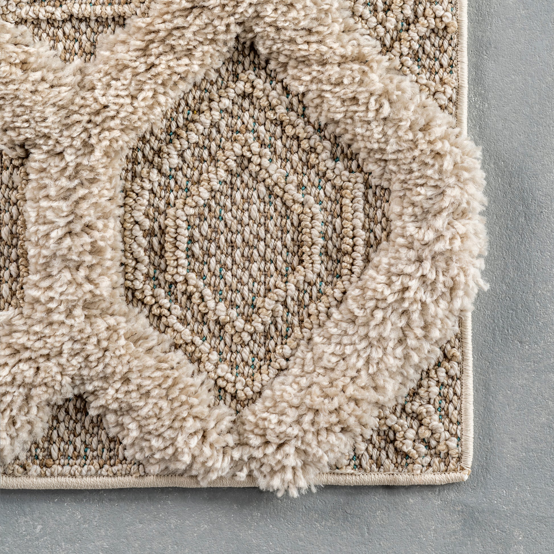 Nuloom Janis Honeycomb Nja3007A Beige Area Rug