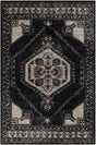 Surya Zahra Zha-2303 Black, Cream Rugs.