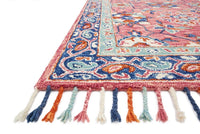 Loloi Zharah Zr-03 Rose / Denim Area Rug