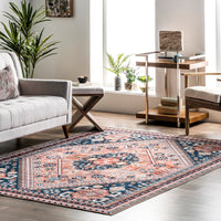 AreaRugs.com Wavaj Nwa1186A Blue Area Rug