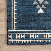 AreaRugs.com Wavaj Nwa1069C Navy Area Rug