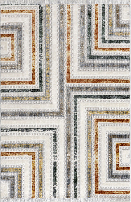 Nuloom Marguerite Patterned Nma1358A Light Gray Area Rug