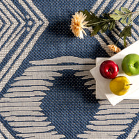 Nuloom Ranya Tribal Nra1766E Navy Area Rug