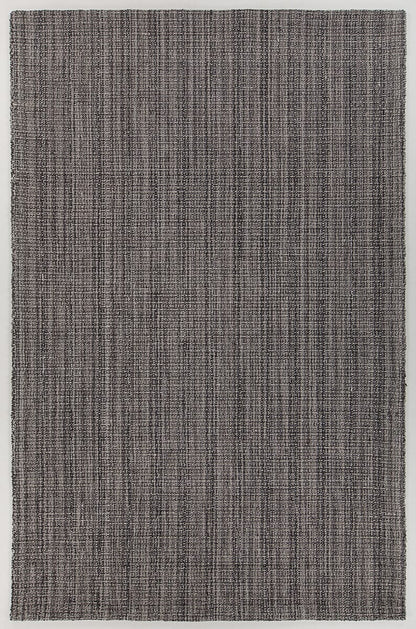 Chandra Ziva Ziv-48601 Grey / Black Solid Color Area Rug