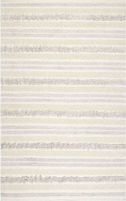 Nuloom Gianna Tribal Stripes Ngi2057A Gray Area Rug