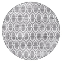 AreaRugs.com Wavaj Nwa1001B Gray Area Rug