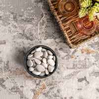 Nuloom Alexa Marble Nal1458A Gray Area Rug