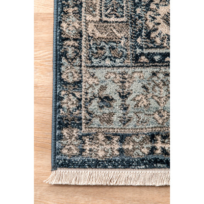 Nuloom Vintage Melani Nvi2158A Light Blue Area Rug